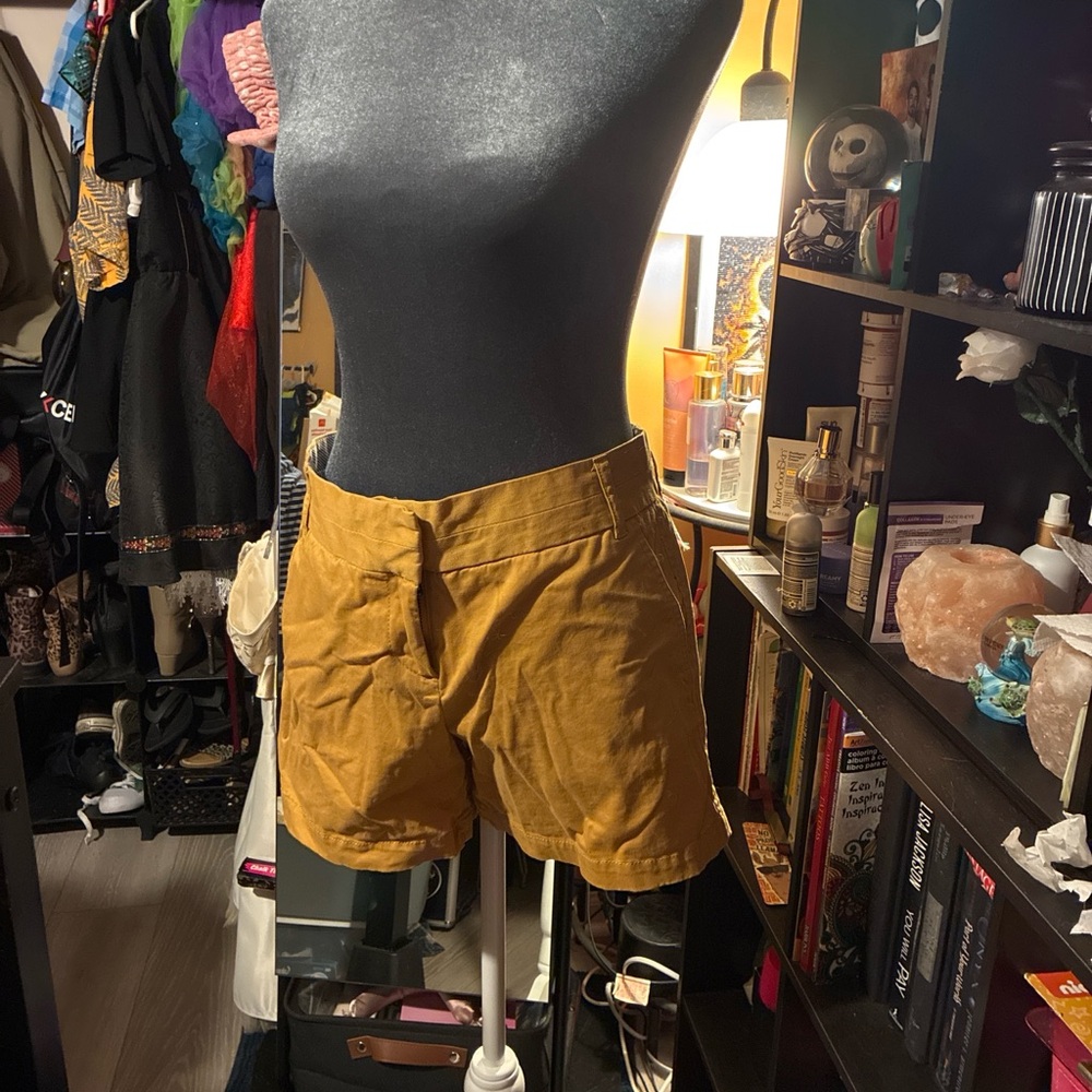 Casual Mustard Yellow Men’s Shorts